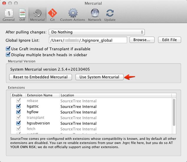 sourcetree for mac using diffmerge